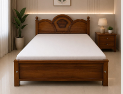 Wooden Cot  - Teak Wood  RA -New model