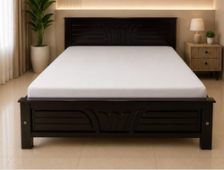 Wooden Cot  Pkr - penta Queen size - 6 1/4 x 5